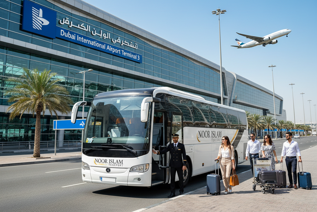 Travel Together in Comfort with Our 50 Seater Airport Transfer Coaches